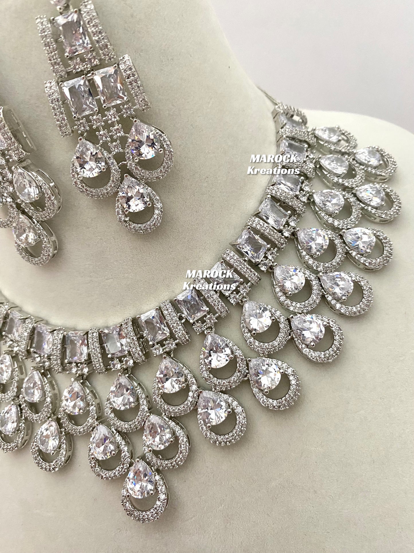 American Diamond Necklace set