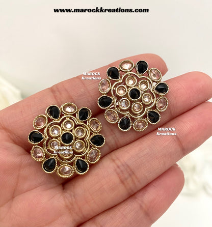 Anna Antique Polki Studs/Earrings