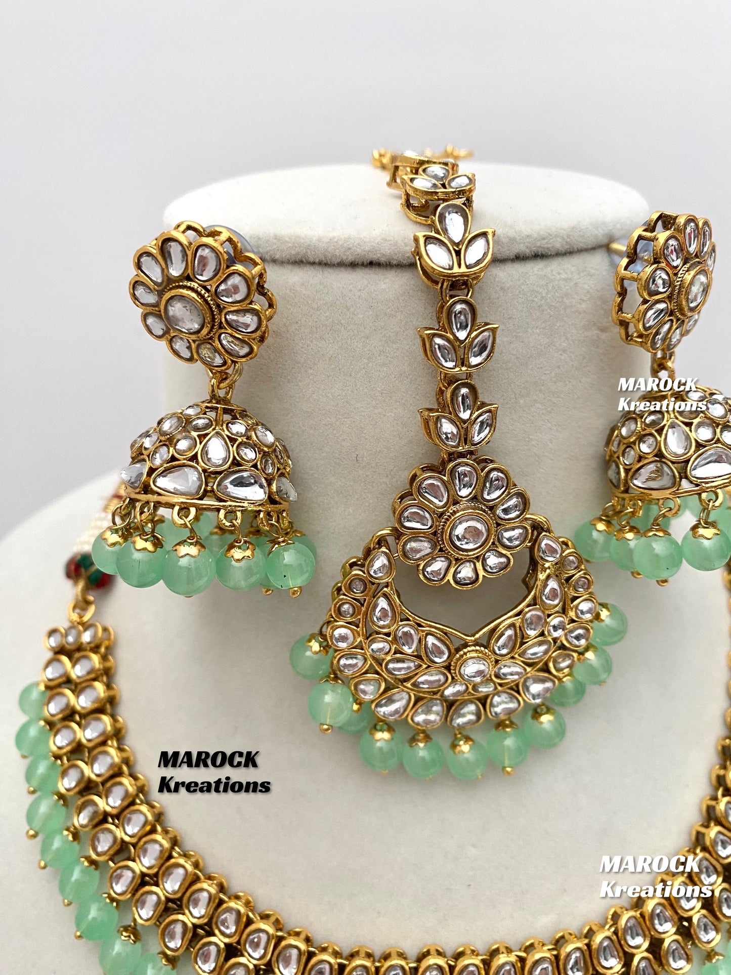 Premium Quality Kundan Necklace set