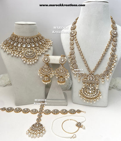 Premium Quality Kundan Bridal set/Indian bridal jewelry