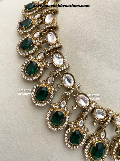 Areeba Kundan Necklace set