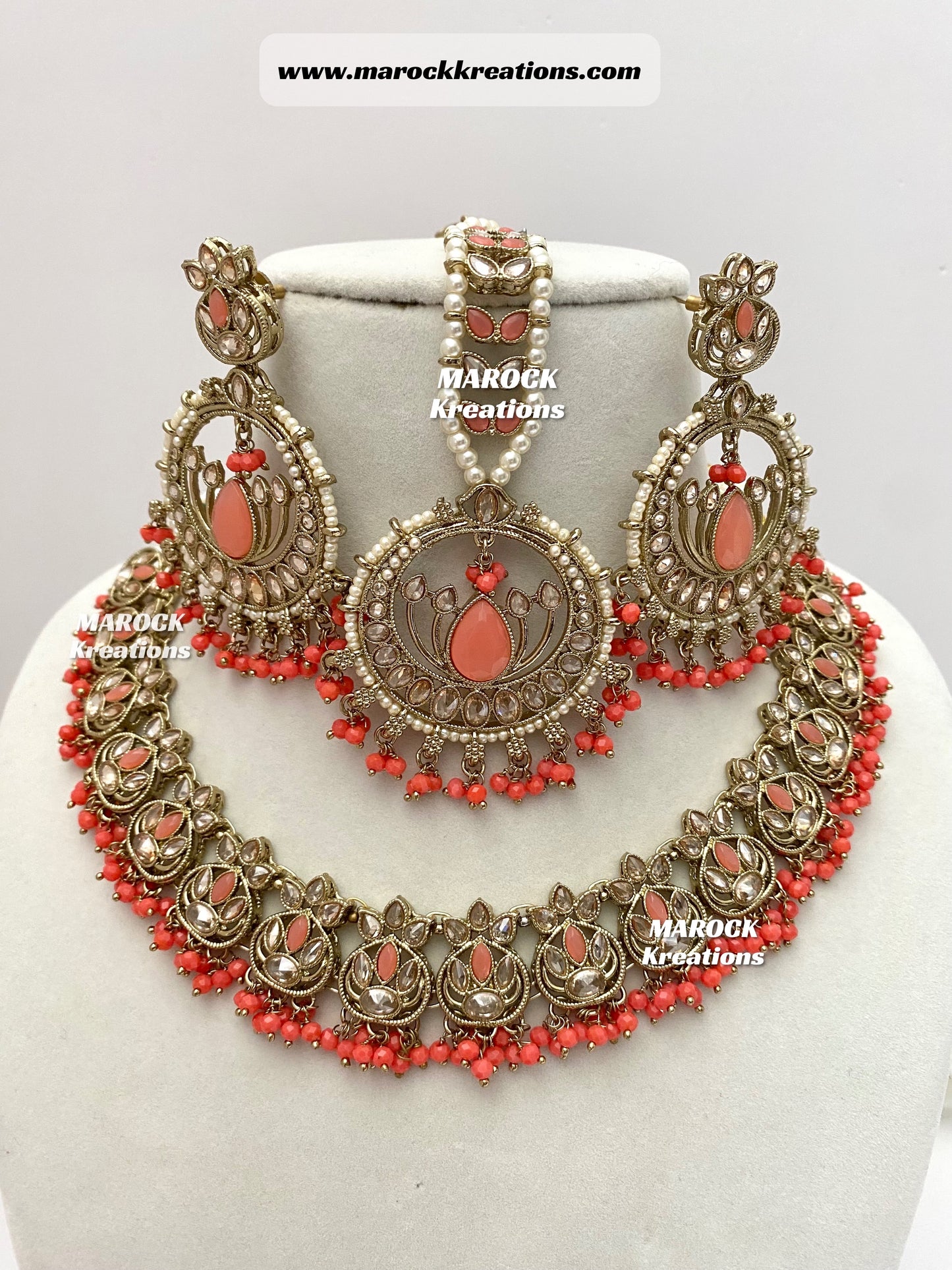 Antique Polki Necklace set