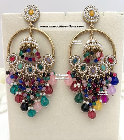 Kundan Statement Earrings