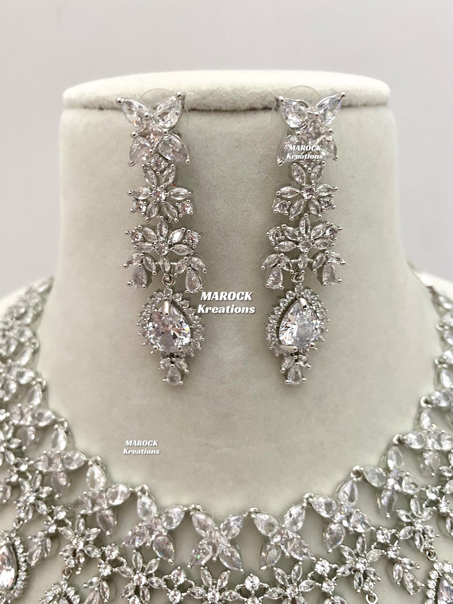 American Diamond Necklace set