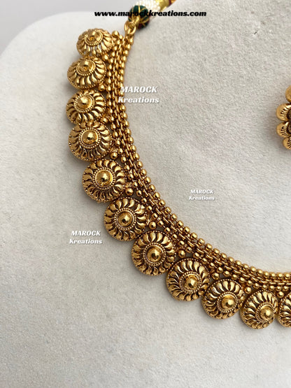 Premium Quality Gold plated necklace set