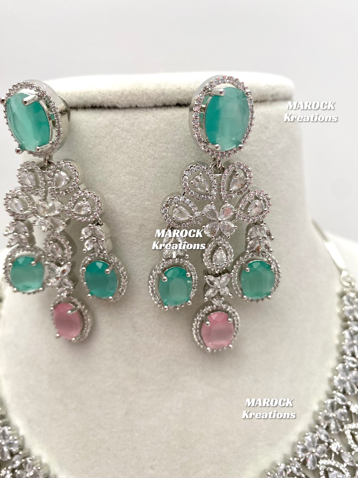 Amaya American Diamond Necklace set