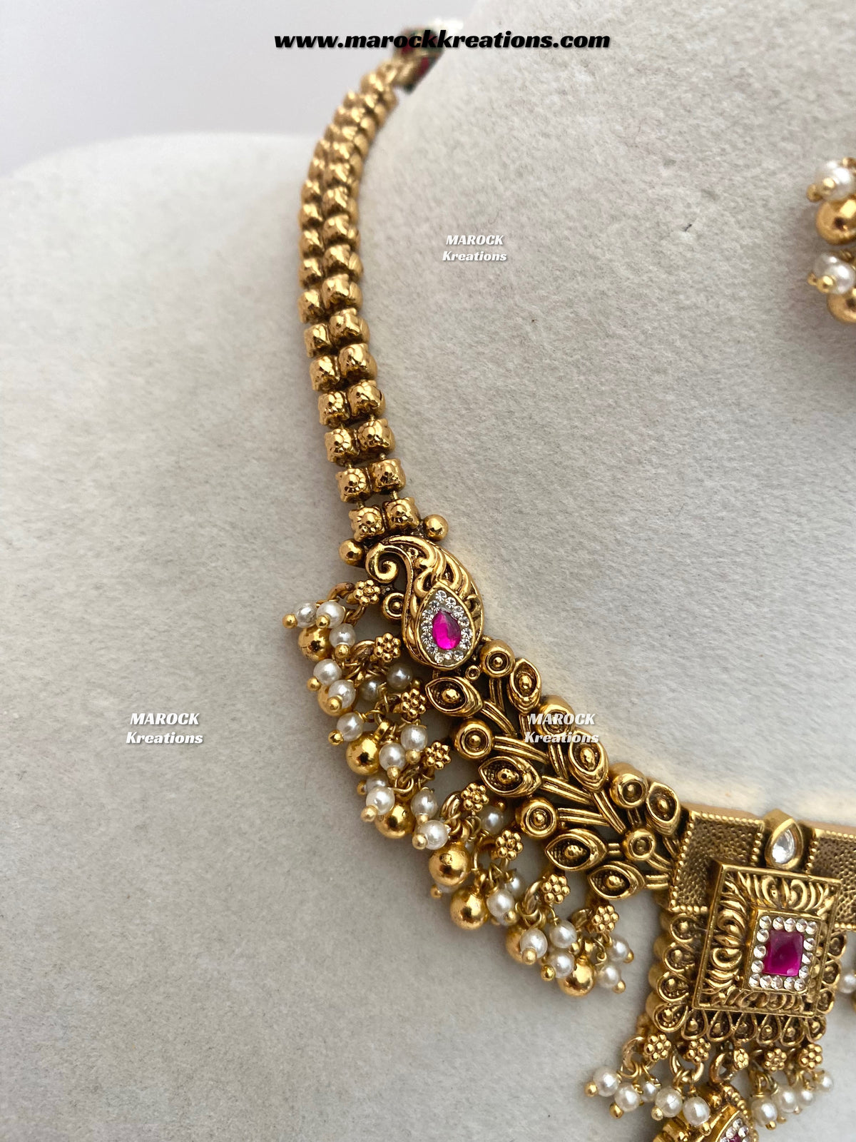 Kayla Premium Quality Gold Plated necklace set