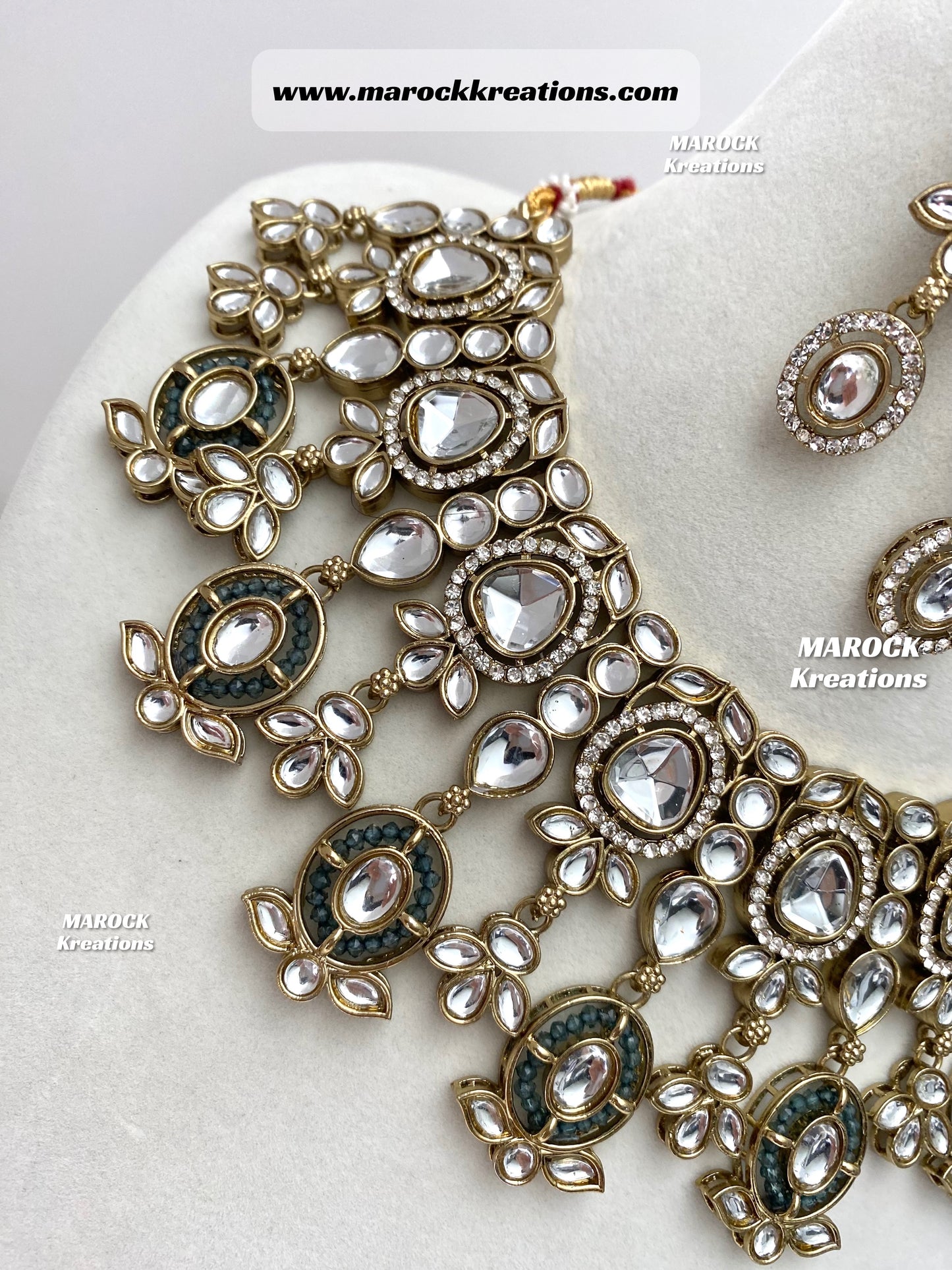 Noor Kundan Statement Necklace set