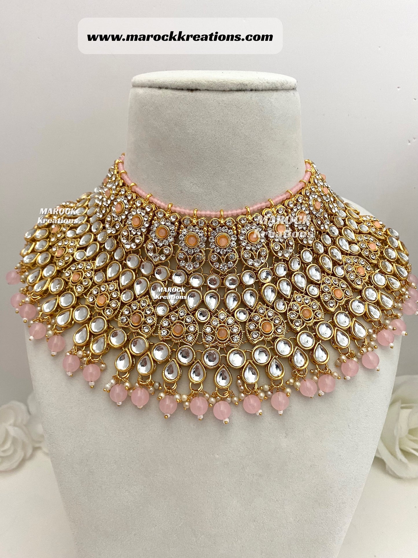 Sophie High Quality Kundan Bridal set/Indian bridal jewelry