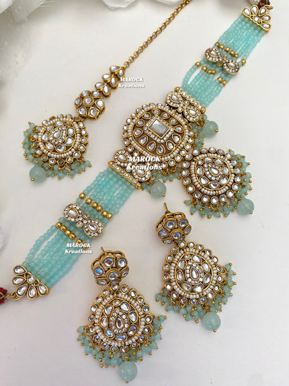 Simona Premium Quality Kundan Choker set