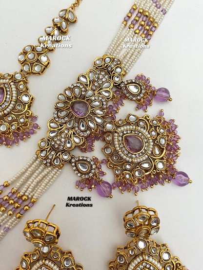 Mahima Premium Quality Kundan Choker set