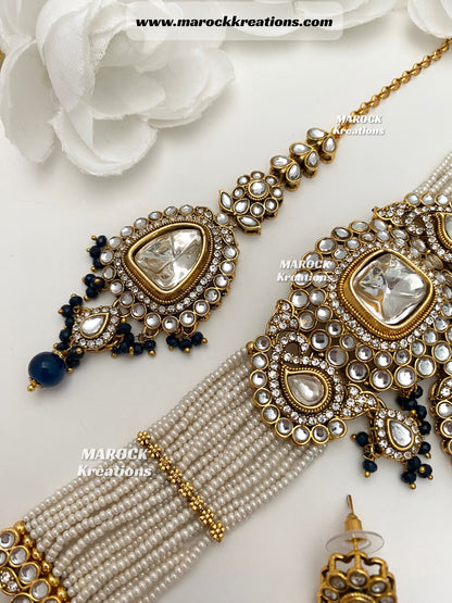 Aarzoo Kundan Statement Choker set