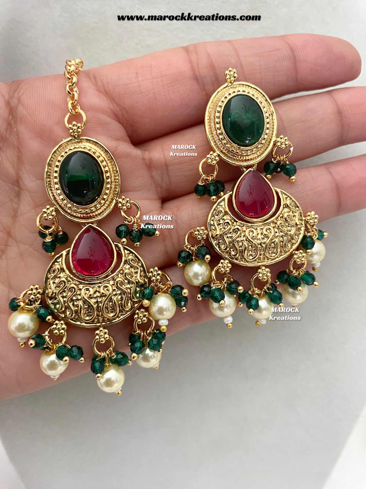 Zalifa Premium Quality Gold Plated choker set