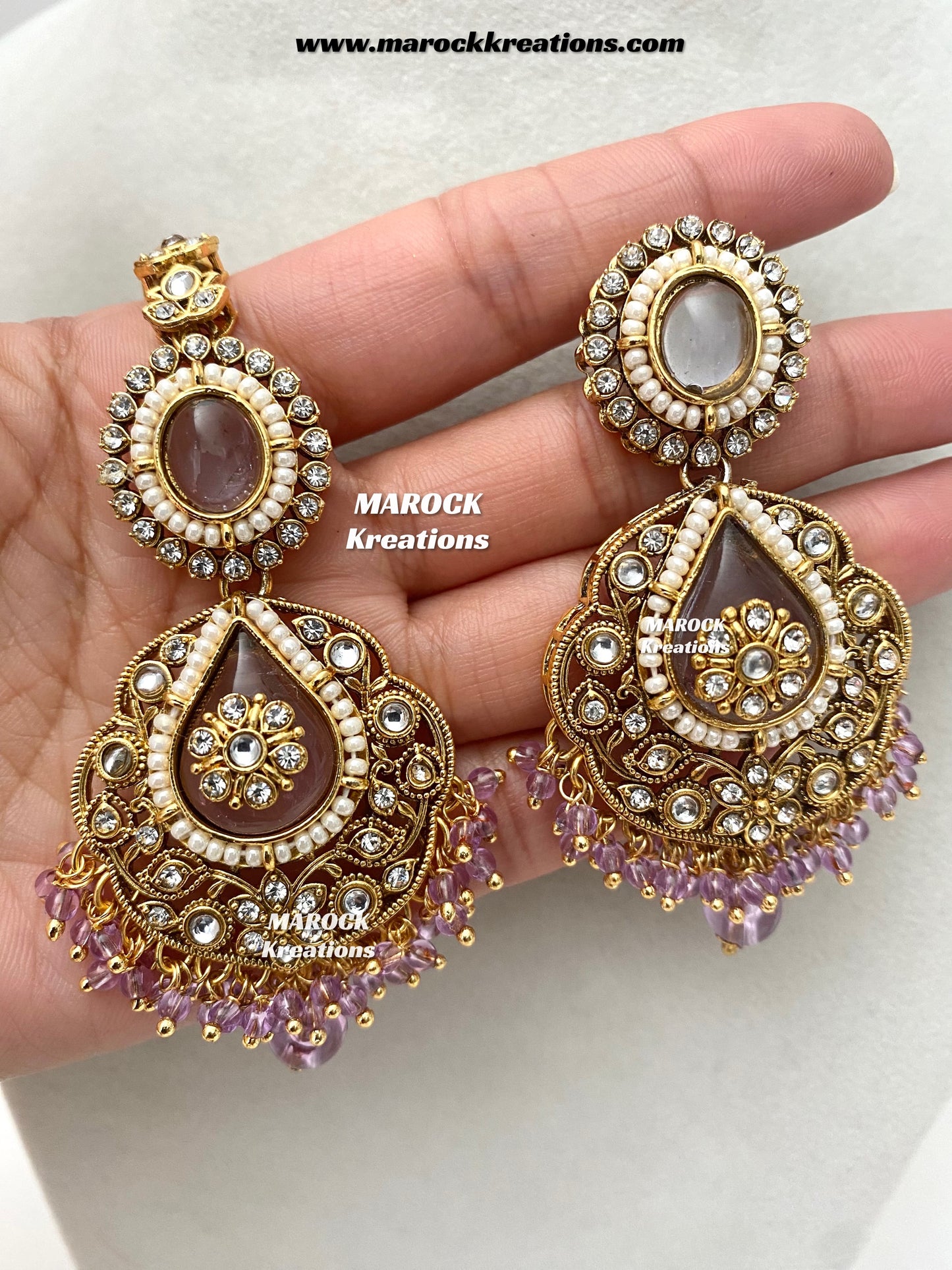 Rufsana Sabyasachi inspired Premium Quality Kundan statement necklace set