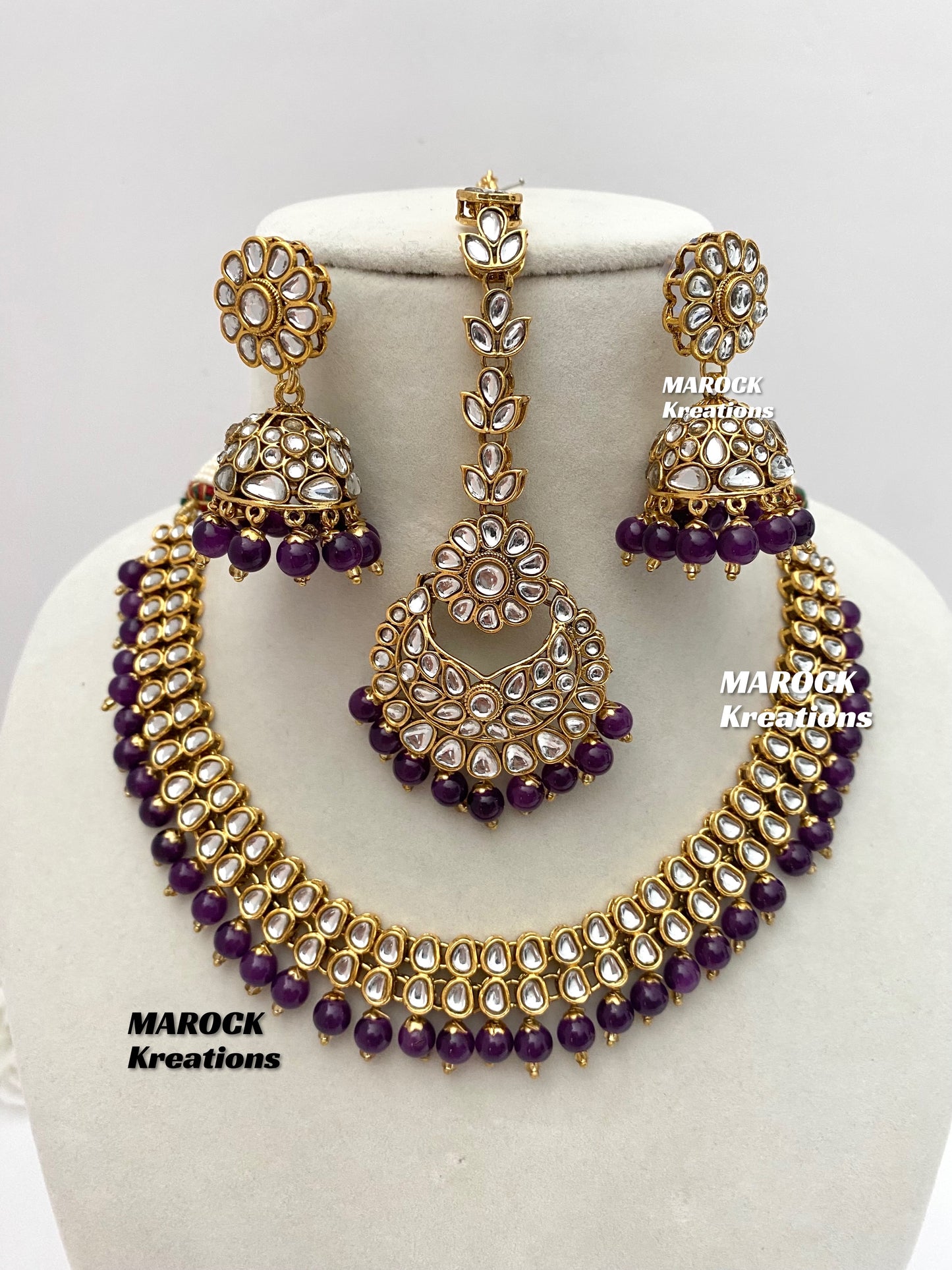 Premium Quality Kundan Necklace set