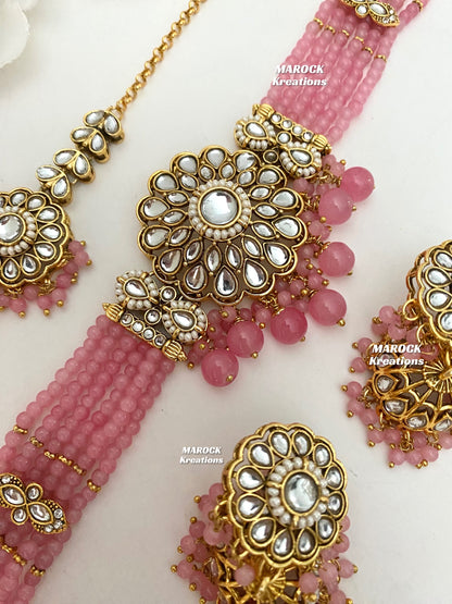 Ginni Premium Quality Kundan choker set