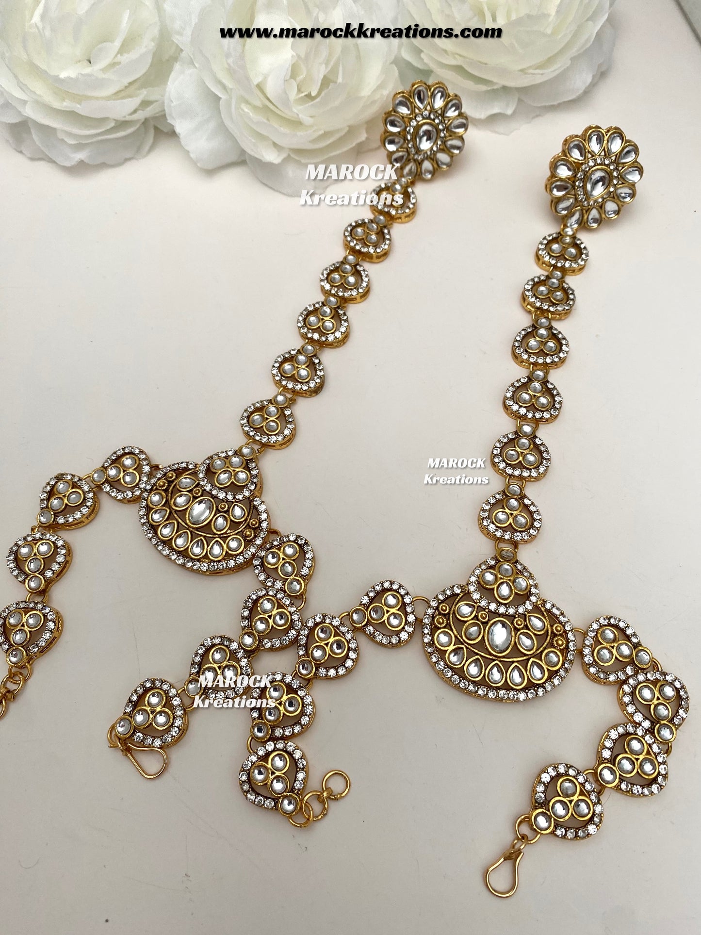 Premium Quality Kundan Bridal set/Indian bridal jewelry