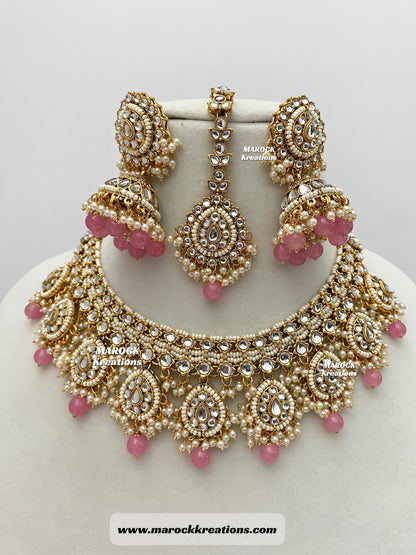 Premium Quality Kundan Necklace set