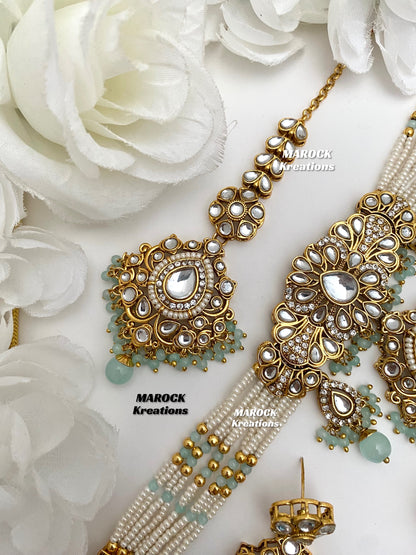 Mahima Premium Quality Kundan Choker set