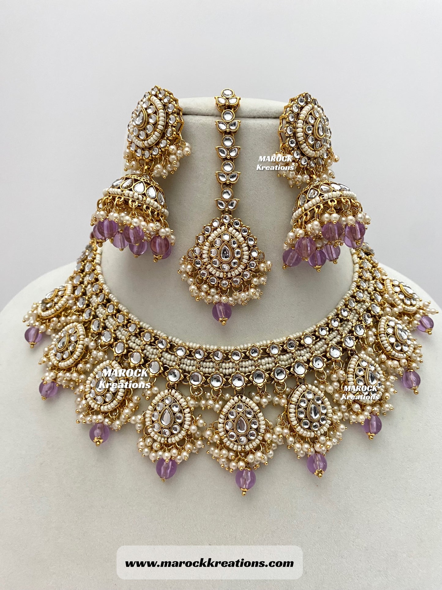 Premium Quality Kundan Necklace set