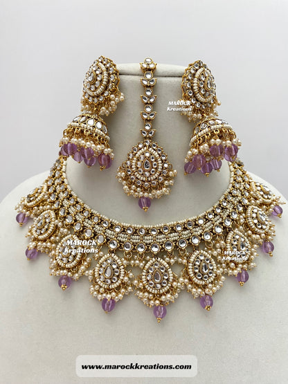 Premium Quality Kundan Necklace set