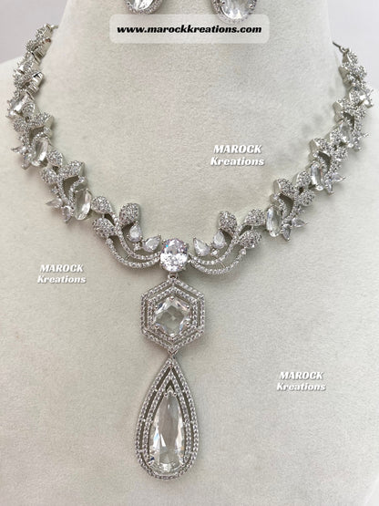 American Diamond Necklace set