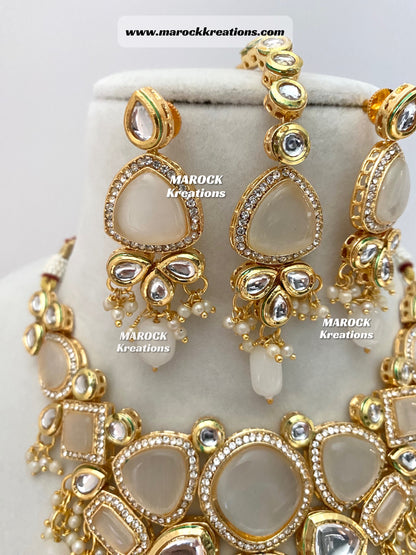 Kundan Statement Necklace set