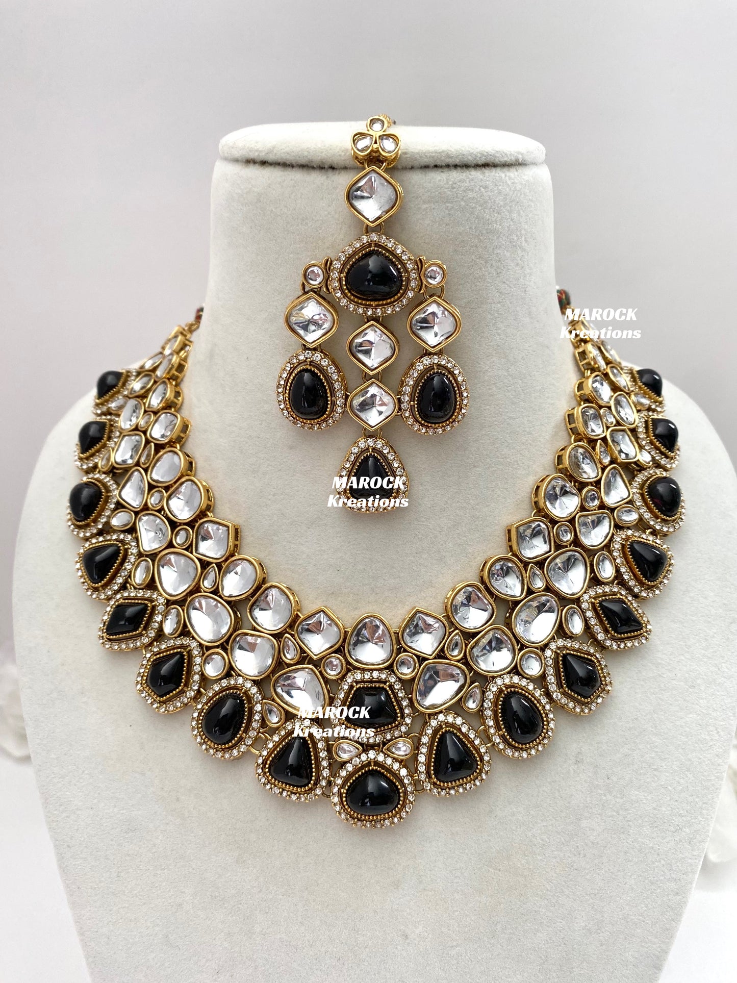 Patriza Sabyasachi inspired Premium Quality Kundan Statement Necklace set