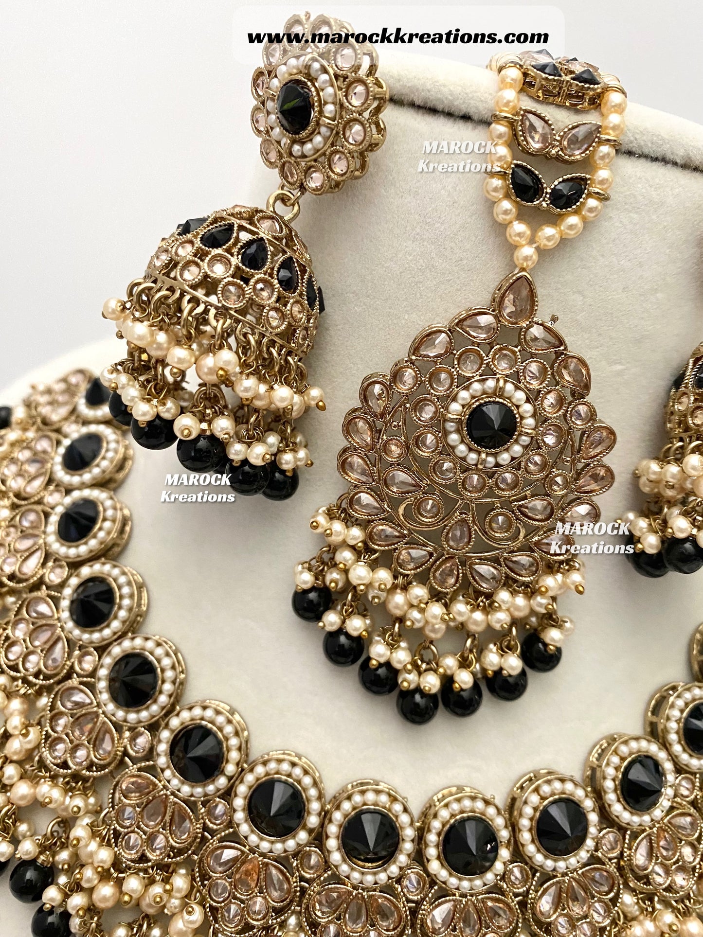 Aalia Antique Polki Necklace set