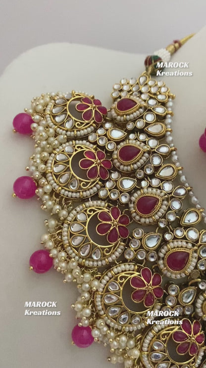 Premium Quality Kundan Necklace set