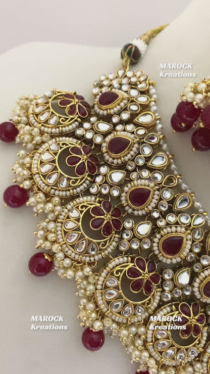 Premium Quality Kundan Necklace set