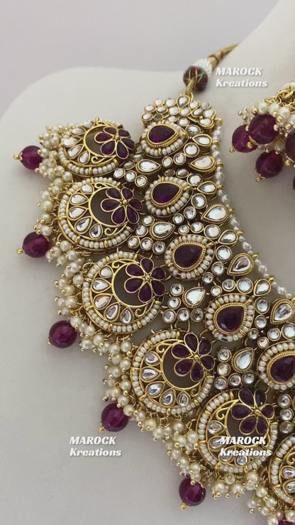 Premium Quality Kundan Necklace set