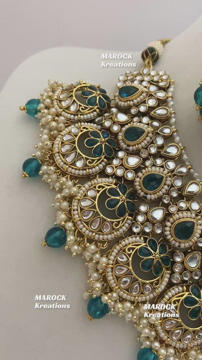 Premium Quality Kundan Necklace set