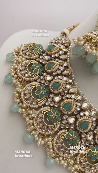 Premium Quality Kundan Necklace set