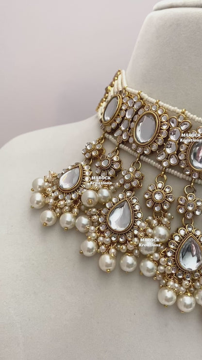 Premium Quality Kundan Bridal set/Indian bridal jewelry